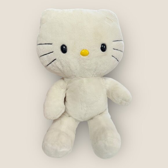 Build-A-Bear Workshop Hello Kitty Plush 18" Soft White Stuffed Plush Toy No Bow - Picture 8 of 8